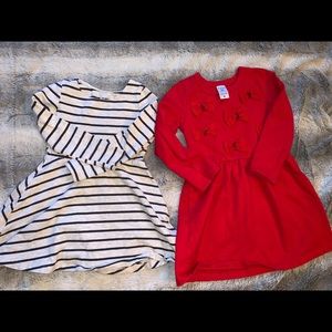 Girl long sleeve dresses lot of 8